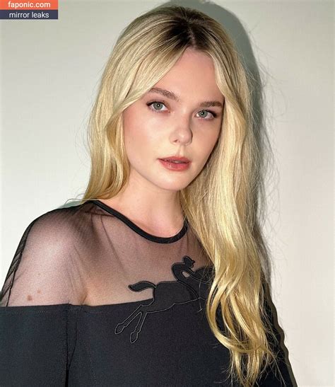 elle fanning nackt|Elle Fanning Nude Photos & Videos